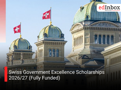 Swiss Government Excellence Scholarships 2026/27 (Fully Funded)