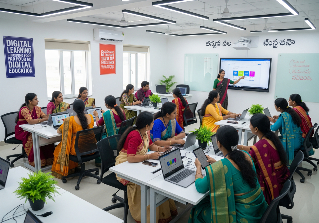 Telangana Education Department Empowers Teachers for Digital Tomorrow