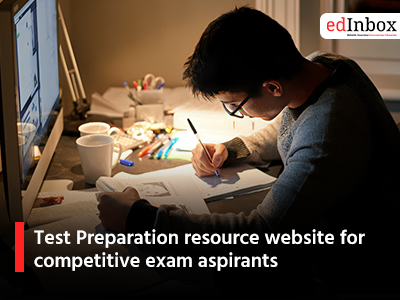 Test Preparation resource website for competitive exam aspirants