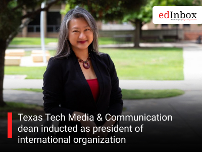 Texas Tech Media & Communication dean inducted as president of international organization