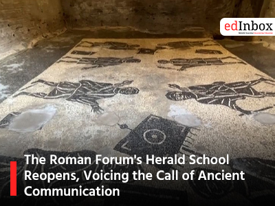 The Roman Forum's Herald School Reopens, Voicing the Call of Ancient Communication