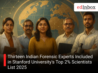 Thirteen Indian Forensic Experts Included in Stanford University's Top 2% Scientists List 2025