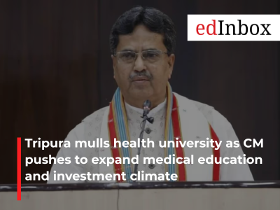 Tripura mulls health university as CM pushes to expand medical education and investment climate