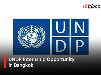 UNDP Internship Opportunity in Bangkok