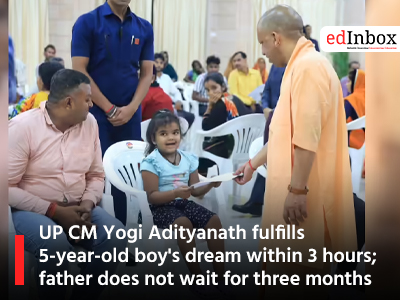 UP CM Yogi Adityanath fulfills 5-year-old boy's dream within 3 hours; father does not wait for three months