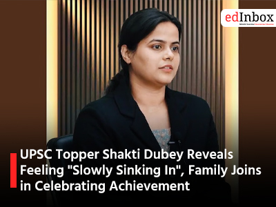 UPSC Topper Shakti Dubey Reveals Feeling "Slowly Sinking In", Family Joins in Celebrating Achievement