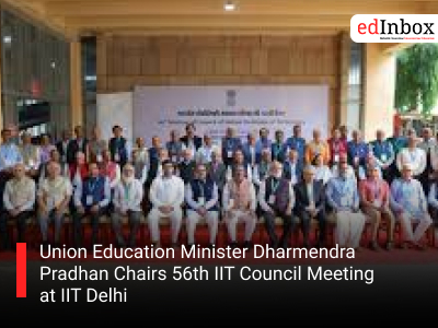 Union Education Minister Dharmendra Pradhan Chairs 56th IIT Council Meeting at IIT Delhi