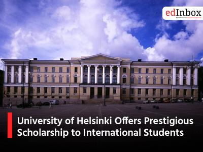 University of Helsinki Offers Prestigious Scholarship to International Students