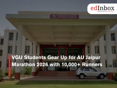 VGU Students Gear Up for AU Jaipur Marathon 2026 with 10,000+ Runners