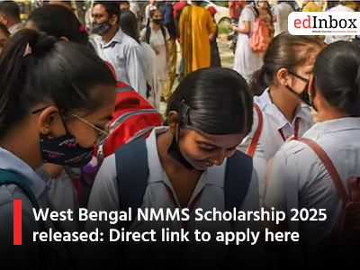 West Bengal NMMS Scholarship 2025 released: Direct link to apply here