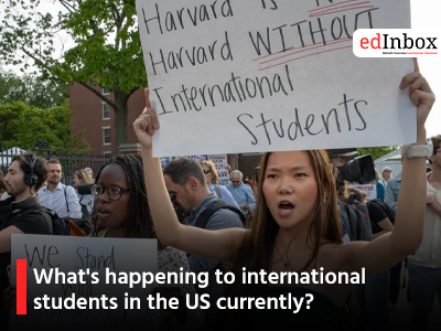 What's happening to international students in the US currently?