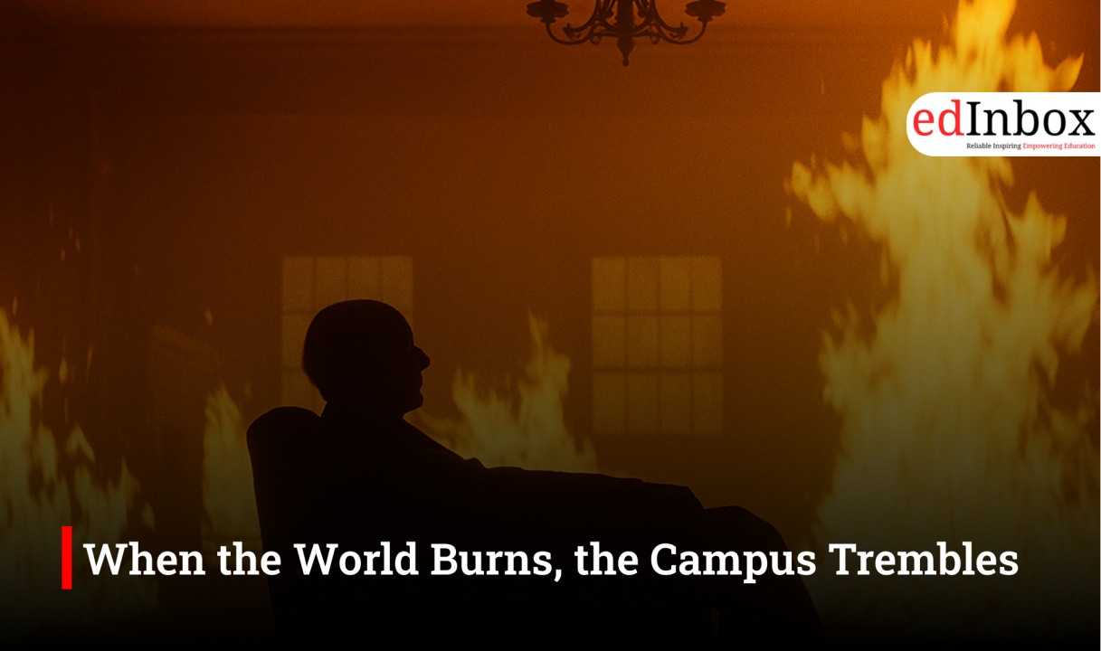 When the World Burns, the Campus Trembles