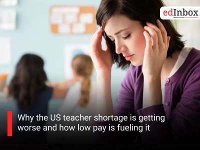 Why the US teacher shortage is getting worse and how low pay is fueling it
