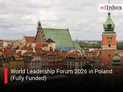 World Leadership Forum 2026 in Poland (Fully Funded)