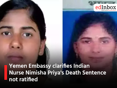 Yemen Embassy clarifies Indian Nurse Nimisha Priya's Death Sentence not ratified