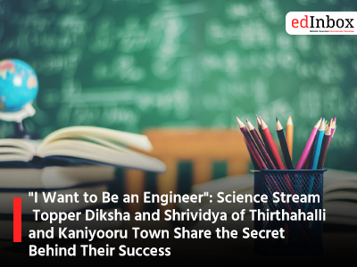 "I Want to Be an Engineer": Science Stream Topper Diksha and Shrividya of Thirthahalli and Kaniyooru Town Share the Secret Behind Their Success