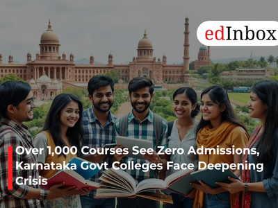Over 1,000 Courses See Zero Admissions, Karnataka Govt Colleges Face Deepening Crisis