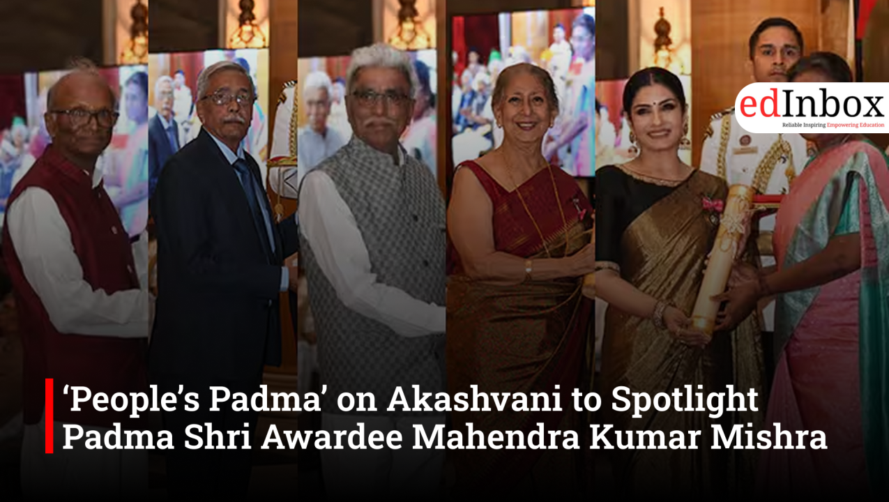 ‘People’s Padma’ on Akashvani to Spotlight Padma Shri Awardee Mahendra Kumar Mishra