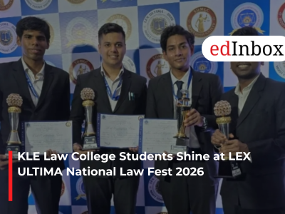 KLE Law College Students Shine at LEX ULTIMA National Law Fest 2026