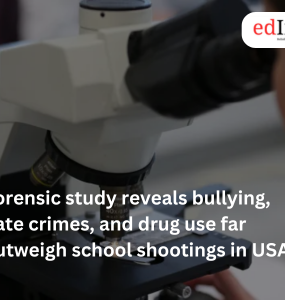 Forensic study reveals bullying, hate crimes, and drug use far outweigh school shootings in USA