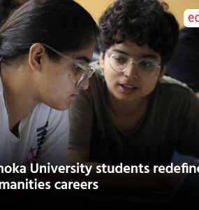 Ashoka University students redefine Humanities careers