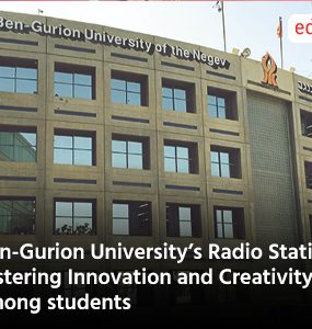 Ben-Gurion University’s Radio Station fostering Innovation and Creativity among students