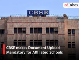 CBSE makes Document Upload Mandatory for Affiliated Schools