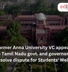 Former Anna University VC appeals to Tamil Nadu govt. and governor to resolve dispute for Students' Welfare