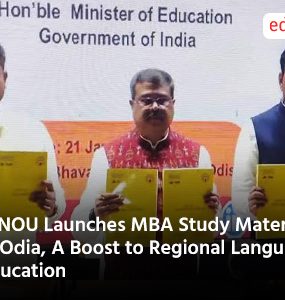 IGNOU Launches MBA Study Materials in Odia A Boost to Regional Language Education