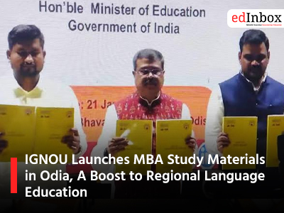 IGNOU Launches MBA Study Materials in Odia A Boost to Regional Language Education