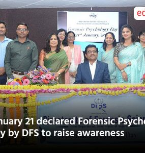 January 21 declared Forensic Psychology Day by DFS to raise awareness