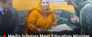Media Scholars Meet Education Minister, Demand Reforms in Media Education in J&K