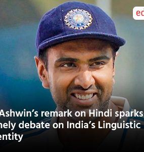 R Ashwins remark on Hindi sparks a timely debate on Indias Linguistic Identity