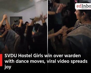 SVDU Hostel Girls win over warden with dance moves, viral video spreads joy