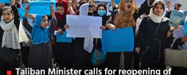 Taliban Minister calls for reopening of schools for Afghan Girls signaling Possible Policy Shift