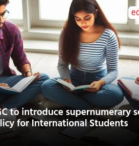 UGC to introduce supernumerary seat policy for International Students