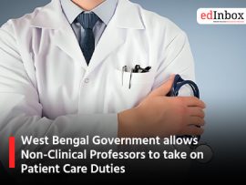 West Bengal Government allows Non-Clinical Professors to take on Patient Care Duties