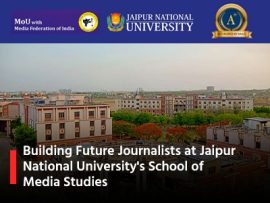 Building Future Journalists at Jaipur National University's School of Media Studies