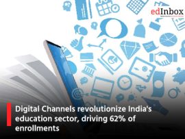 Digital Channels revolutionize India's education sector, driving 62% of enrollments