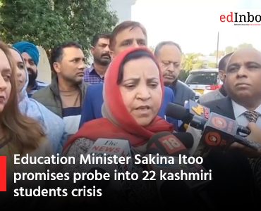 Education Minister Sakina Itoo promises probe into 22 kashmiri students crisis
