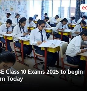 ICSE Class 10 Exams 2025 to begin from Today