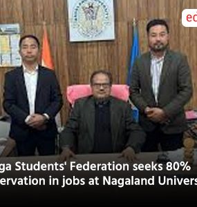 Naga Students' Federation seeks 80% reservation in jobs at Nagaland University