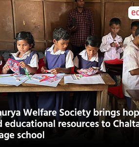 Shaurya Welfare Society brings hope and educational resources to Chaltabera village school