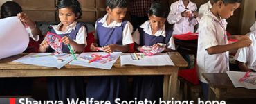 Shaurya Welfare Society brings hope and educational resources to Chaltabera village school
