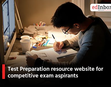 Test Preparation resource website for competitive exam aspirants