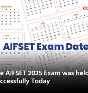 The AIFSET 2025 Exam was held Successfully Today