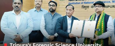 Tripura's Forensic Science University and National Law University Ink Historic MoU
