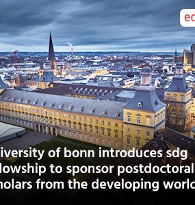University of bonn introduces sdg fellowship to sponsor postdoctoral scholars from the developing world