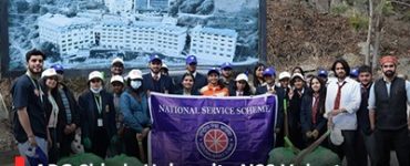 APG Shimla University NSS Volunteers organised a Cleanliness Drive