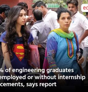 83% of engineering graduates unemployed or without internship placements, says report